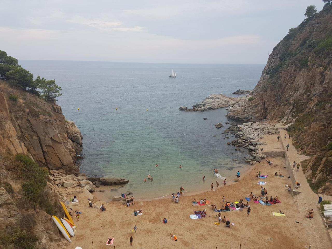Lydia'S Apartment With Castle View Tossa de Mar Exterior foto